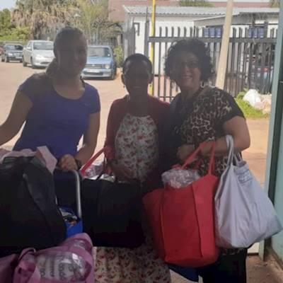 Arriving at Kalafong Hospital