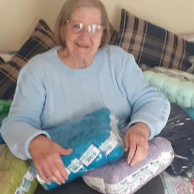 Blessing the crafty grans with wool