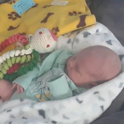 New born with a GWC Parcel