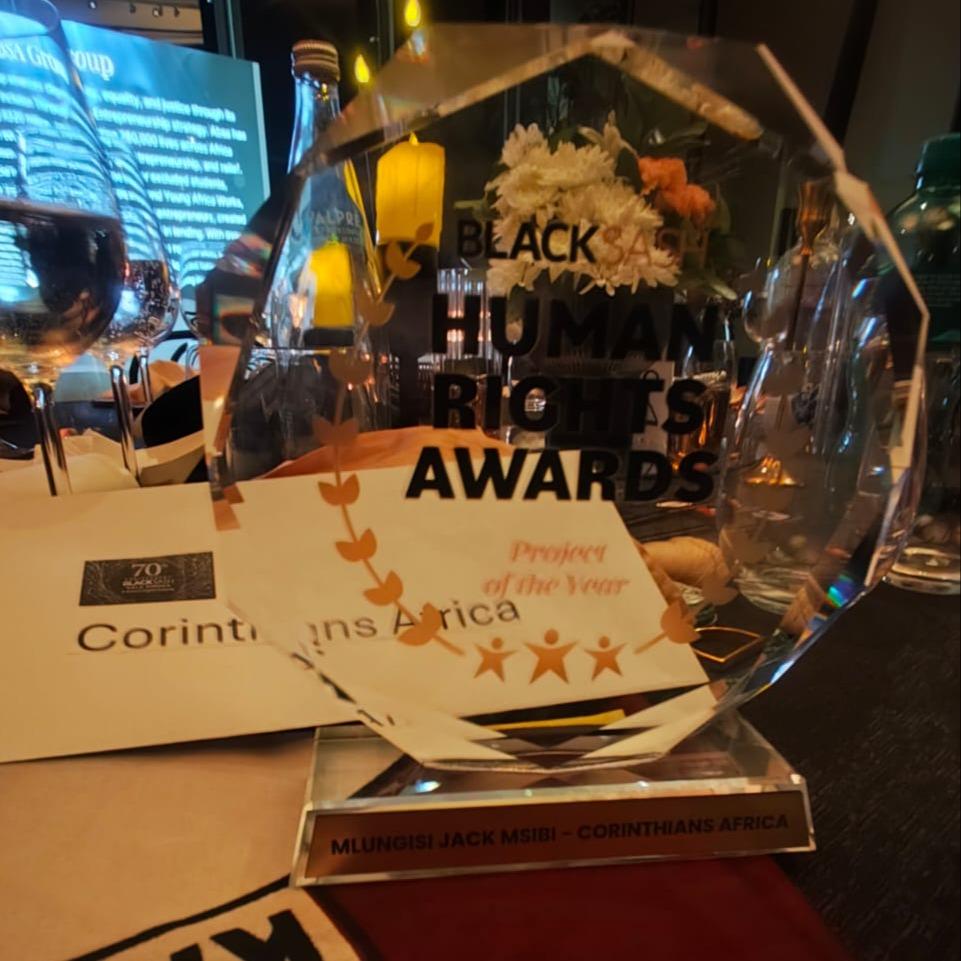 Corinthians Africa Honored on National Stage with Black Sash Awards-Best Project of the Year