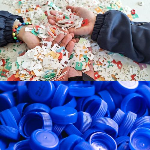 Help The Sweethearts Foundation with 30 volunteers for recycling tops and tags for wheelchairs