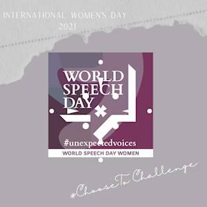 World Speech Day International Women's Day 2021 Event