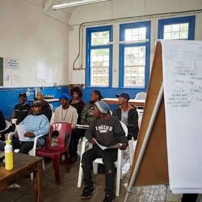 We offer the homeless and our residents vocational and life skills training.