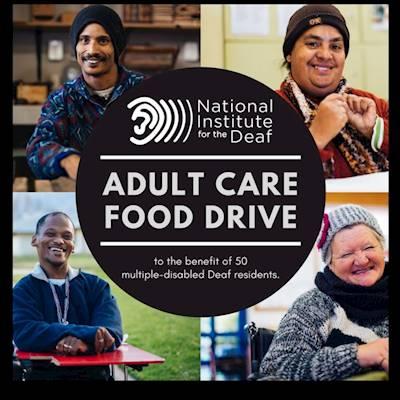 Help NID-National Institute for the Deaf by donating non-perishable food products for the NID Adult Care Food Drive.