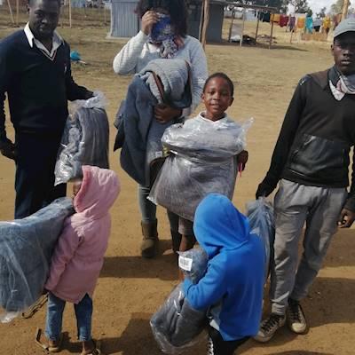 Help Legacy community service by donating clothing, toiletries and food for children and adults